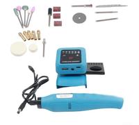 Molinillo inalámbrico 6 herramientas giratorias, 6000-18000 RPM pluma de molienda eléctrica, para tallar, pulir carpintería, resina, manualidades, con banco de trabajo de carga USB (para MT)