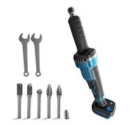 Molinillo inalámbrico para batería Makita de 18 V, motor sin escobillas de 24000 RPM con taladro de 6 mm, herramienta de amoladora recta eléctrica para moler, pulir, desbarbar (sin batería)