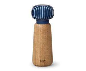 Molinillo Kähler H18 cm Hammershøi práctico molinillo de especias de diseño danés, índigo