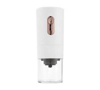 Molinillo mezclador eléctrico, Nuevo molinillo de café portátil con carga USB, eléctrico, máquina molienda automática for oficina y exteriores(Bianco)