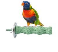 Molinillo Para Percha Para Pájaros - Varilla Mineral Para Loros De 15 Cm, Pulidor De Pico Texturizado | Rama De Masticación Duradera Para Enriquecimiento De Jaula, Cacatúa, Conure, Lorikeet, Periquito