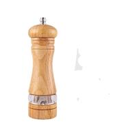 Molinillo Pimienta,Pepper Grinder Molinillo de pimienta manual madera, herramienta multiusos for especias, for el hogar, la cocina y(1PCS 6inch1)