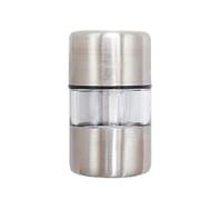 Molinillo portátil de acero inoxidable para sal y pimienta, mecanismo de molienda, herramienta de cocina, molinillo de condimentos para uso en cocina, molinillo de pimienta