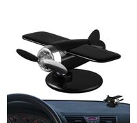 Molinillo solar de aviones | Decoración solar de coche de avión, decoración automotriz interiores para camión, sedán, furgoneta