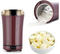 Molinillo triturador de píldoras eléctrico multifuncional: moler la medicina y tabletas de vitaminas de diferentes tamaños en polvo fino, mortero y mortero, ancianos, niños o mascotas (morado)