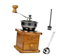 Molinillos de café manuales retro con molienda de precisión, molinillos de café manuales adecuados para varios métodos de preparación de camping