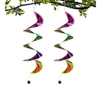 Molinillos de viento para exterior 2 piezas manga de viento decorativa | Mangas De Viento Decorativas Para Jardín Para Césped, Patio, Porche, Balcón, Parque, Camping, Picni