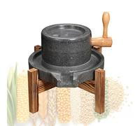 Molino/amoladora De Piedra Hecho A Mano,Molinillo De Grano Manual Para Cocina Casera,Para Restaurantes,Cocina,Café,Harina,Sal,Frutos Secos,Cocinas Y Hogares(25cm/9.8in)