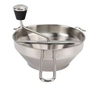 Molino de alimentos de acero inoxidable con 3 discos de molienda, manual de masilla de mermelada, verduras, ajo, prensa de barro, mata de patata, trituradora de frutas para