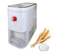 Molino De Arroz Automático, Separador Automático De Salvado De Arroz De 550 W, 9 Niveles De Precisión De Molienda, Puede Moler 1 Catties De Arroz En 1 Minuto, Alta Eficiencia, para Trigo