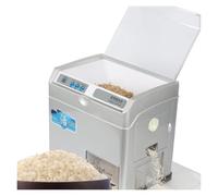 Molino de arroz eléctrico y descascaradora de cereales de trigo, descascaradora automática de alta velocidad con separador de salvado de arroz para uso doméstico, produce arroz marrón claro, germen y