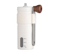 Molino de café de manivela, molino de grano de café manual - Molinillo de grano de acero inoxidable | Máquina de manual portátil, trituradora de fresas cónicas desmontables para el