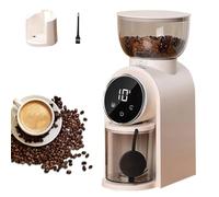 Molino de café eléctrico, capacidad de 250 g, triturador de granos de café con recipiente para recoger el polvo, molinillo de granos con 25 ajustes precisos, para espresso, goteo y prensa francesa