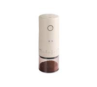 Molino de Café Eléctrico Portátil de Muela USB Recargable 38 Engranajes Ajustables para Café de Goteo en Casa 2000mAh A