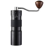 Molino de Café Manual con Muelas Cónicas de Acero Inoxidable, Molinillo de Café Portátil de Manivela para Espresso, Prensa Francesa, Pour Over y Camping(Black)
