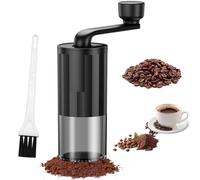 Molino de café manual externo y ajustable, 1 artículo Mini Molinillo de Café Manual, Molinillo Cónico con Manivela para Viaje, Camping, Oficina, Espresso, Pour Over