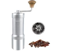 Molino de café newlukpro m7 manual, aforo 35g, afilado Burr de siete segmentos, 48 ajustes de molienda externos, para molino de café manual vertido sobre espresso francés