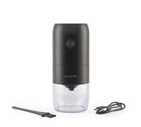 Molino de Café Recargable Salter - 30g Granos y 35g Polvo, Operación con un Toque, Compacto/Portátil, Muelas de Cerámica, para Prensa Francesa, Filtro, Espresso, Negro