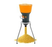 Molino de cereales eléctrico de 220 V, 19000 RPM, molino de maíz con soporte y 5 tamices de molienda, para molino de granos, arroz, maíz, café, trigo (1300 W, 50 L)