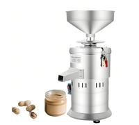 Molino de Cereales Eléctrico,Molinillo Comercial para Mantequilla Cacahuete y Sésamo,para Hacer Leche Soja 1100 W,Molinillo Eléctrico Granos (14 kg/h)para Leche Soja, Tofu Deshidratado y Tofu