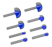 Molino De Extremo De Base Redonda Industrial De 8 Piezas Para Aplicaciones De Metal Y Madera De Intensidad Molino De Extremo De Fondo