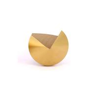 Molino de extremo de cámara de carburo, Avellanador de 90 grados for biselado metal, fresa extremo chaflán 3 flautas, 1 unidad(45X90,1F)