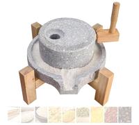 Molino De Grano De Piedra, Molinillo De Piedra Azul Para Cereales Secos Y Húmedos, Molino De Grano Manual Para Cocina Casera Granos de Café(25cm/9.8in)