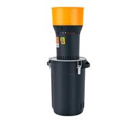 Molino de grano eléctrico, 25L máquina de molienda de maíz, máquina de molino de grano agrícola, molino de harina de pienso, molino de harina de 5 tamaños tamices, 1 llave, para maíz trigo