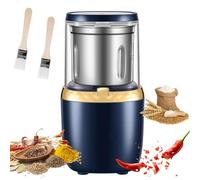 Molino de Grano Eléctrico, Harina de Acero Inoxidable, Molino de Hierbas y Especias de Alta Velocidad de 200w, Molienda de Alimentos Secos y Café para Nueces, Granos, Maíz, Sésamo