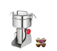 Molino de hierbas de 750g, molinillo de granos, molinillo eléctrico de harina en polvo con tapa abierta, molinillo de otoño for hierbas