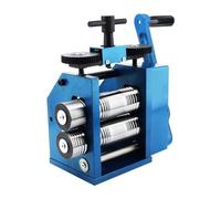 Molino de laminación de joyería, relación de engranaje 1:2.5, molino de rodillos de alambre, 0,1-7mm de espesor de prensa, laminador de combinación Manual Durabilidad, Eficiencia(Rolling Mill A)