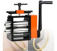 Molino de laminación manual 3 en 1 para estirar metal, adelgazar y dar forma a alambre, herramienta de fabricación de joyas para chapa y alambre, bricolaje metalistería