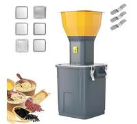 Molino De Maíz Eléctrico 30l/45l, Molino De Alimento Y Harina De Alta Velocidad 1300w Con 7 Tamices Y Tolva Desmontable, Molino Eléctrico De Granos Y Maíz Para Maíz Trigo Cereales Especias Y Hier 30L