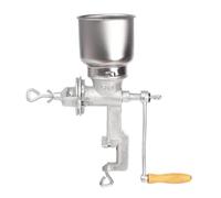 Molino de maíz | Herramienta de molienda con manivela ajustable de hierro fundido | Molino de grano de trigo | para el hogar, cocina, restaurante, granja, hornear, tortillas, pasta, moler café