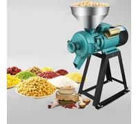 Molino de molienda, molino de granos eléctrico de 3500 W, molino de alimentos eléctrico comercial de alta resistencia, molinillo seco para cereales, maíz, grano, café, trigo, máquina de alimentación