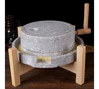 Molino De Piedra Para Granos, Molinillo Manual De Polvo, Antiguo Molino De Piedra, Para Café, Harina, Hogar, Cocina, Restaurante, Horneado, Pimienta, Sal Y Nueces(30x40cm/11.8x15.7in)