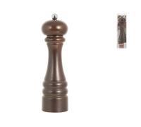 Molino De Pimienta De Madera Oscura 22,5 Cm H 5151t Bisetti
