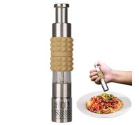 Molino de Pimienta Negra | Molino Manual De Especias De Acero Inoxidable | Molinillo Para Sal Y Pimienta - Para La Cocina Del Hogar, El Comedor, El Apartamento, La Encimera, Horneado Y Restauran
