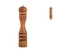 Molino De Pimienta Venta Madera Marrón 27,5cm Hogar