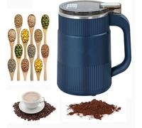 Molino de polvo doméstico, Molinillo eléctrico de especias en polvo fino, acero inoxidable multifuncional molinillo de polvo para hierbas, especias, granos de café, granos de nueces, 4 cuchillas, gran
