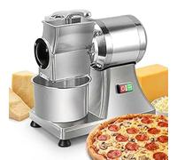 Molino De Queso Eléctrico De Acero Inoxidable Con Depósito, 900 W, Automático, Con Capacidad De 60 Kg/H Para Moler Queso En Bloque, Mantequilla, Ajo, Jengibre Y Pan - Entrada De Alimentación