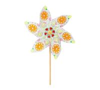 Molino de viento de juguete | Molino de viento exterior hecho a mano | Actividad de manualidades, Ponerse mismo y colorear su propio viento spinner para jardín, y áreas de juego al aire libre