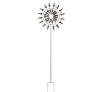 Molino de Viento de Metal único, único y mágico Molino de Viento de Metal, carillones de Viento para Colgar al Aire Libre, Molino de Viento 3D Spinner esculturas Windfänger