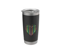 Molino de viento del corazón de la turbina de viento de la energía renovable Vaso térmico de acero inoxidable de doble pared