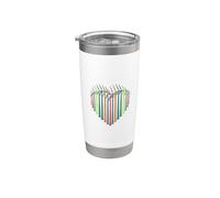 Molino de viento del corazón de la turbina de viento de la energía renovable Vaso térmico de acero inoxidable de doble pared