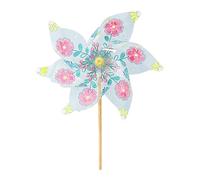 Molino De Viento Juguetes - Molinillos Hechos A Mano para Jardín Giradores De Viento | Actividad De Manualidades Y Arte Construye Y Colorea Tu Propio Molinete para Jardín Patio Parque Playa