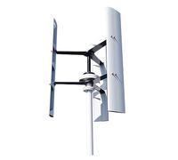 Molino De Viento Montado En El Techo 300w 400W 600w 12v 24v 48v Generador Turbina Eólica Eje Vertical Con Controlador MPPT Baja Velocidad Del Salida De Alta Eficiencia(300W 12V)