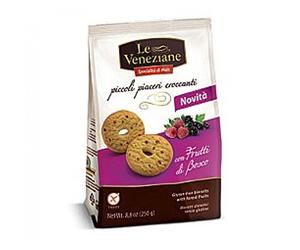 Molino Di Ferro Las galletas venecianas Ai fruta del bosque Gluten 250g