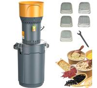 Molino Eléctrico De Granos 1300w, Pulverizador De Cereales Y Alimento Seco 25l/50l Con 5 Filtros, Cubo Y Tolva Desmontables, Molino De Cereales Sin Polvo 19000r/min, Para Maíz Seco Trigo Especias 25L