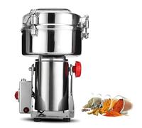Molino Eléctrico De Granos 800-4500g, Molino De Especias De Acero Inoxidable De Alta Velocidad 35000rpm, Molienda Súper Fina Con Interruptor Giratorio Para Café, Nueces Y Arroz 1000g